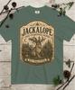 Jackalope Premium Comfort Colors T-Shirt Cryptid Forest Folklore Rabbit Tee S-4X