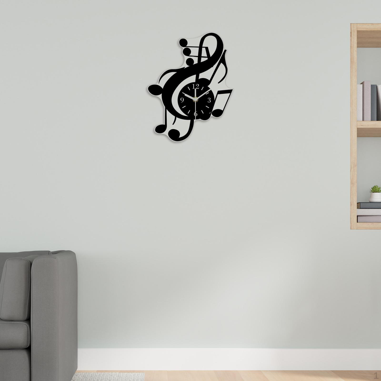

Wall Clock, Non-Acrylic, Functional, Practical, Hanging, Artwork for Music, Classroom, Dining 30 CM