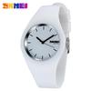 SKMEI 9068 Wristwatches For Lady Fashion Casual Watch Female Gift Women Watches Man Silicone Strap 3Bar Waterproof Clock Quartz