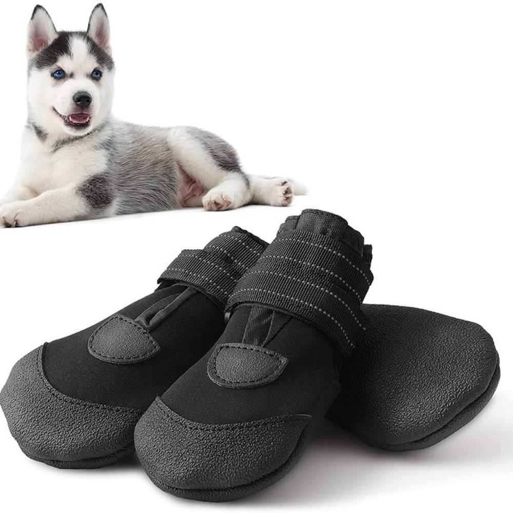 Comfortable Anti-Slip Dog Shoes Adjustable Dog Paw Protector Soft Sole Dog Socks Boots  Outdoor