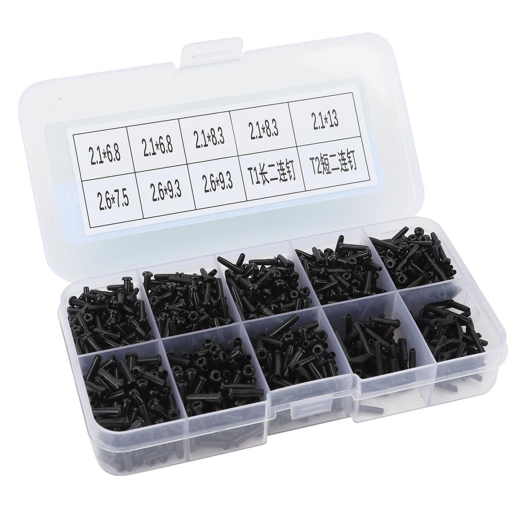 Badminton String Protector Set Portable Racket Replacement Repair Grommets Tool Nylon Accessories