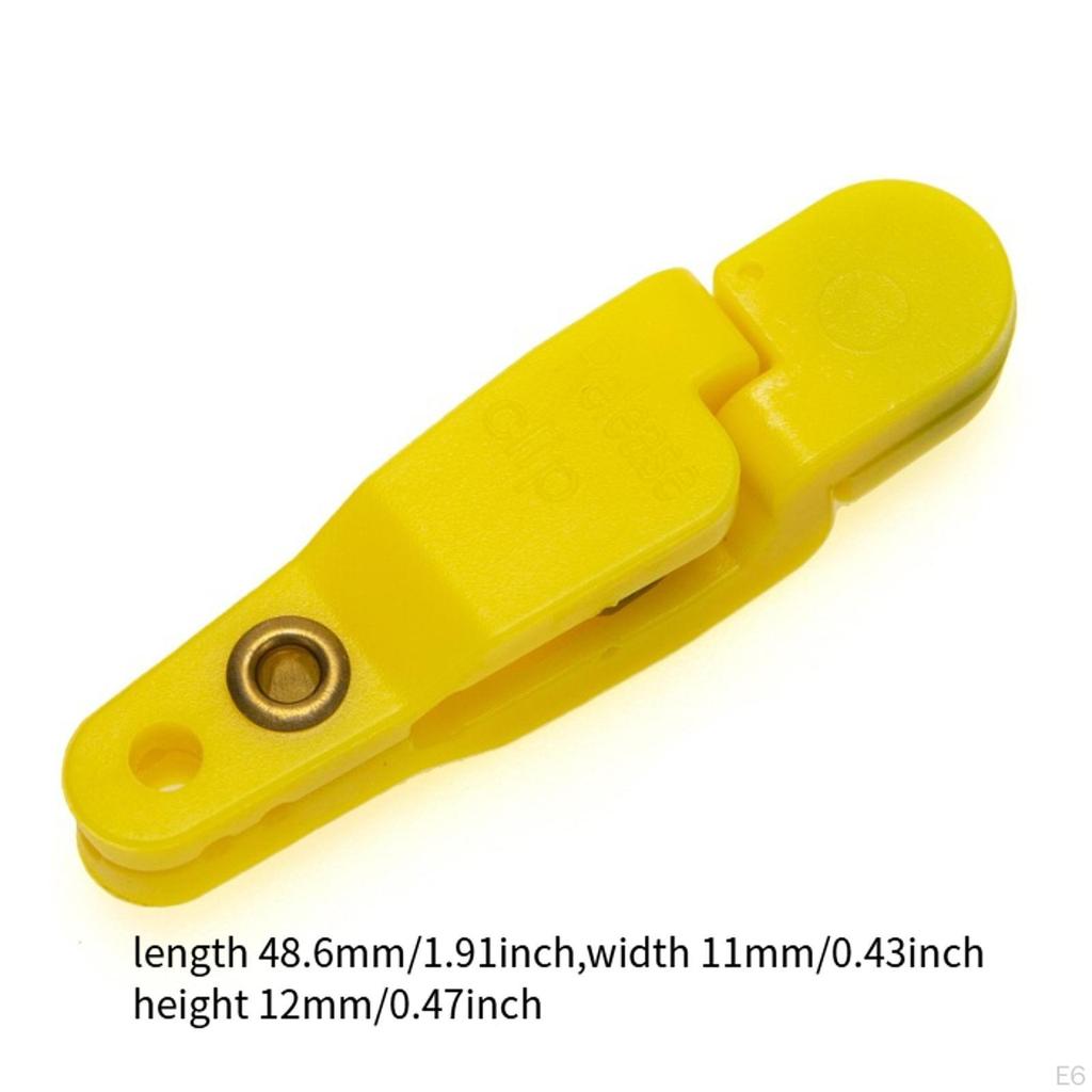 10 Downrigger Release Clips, Quick Line Clips for Planing Board, Trolling Fishing