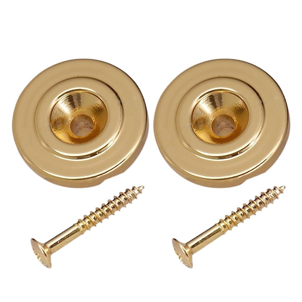 2PCS Round Slotted String Retainer Guide Tree Replacement Vintage Style Tree String Base Accessory Replacement Tool Electrical Clamp