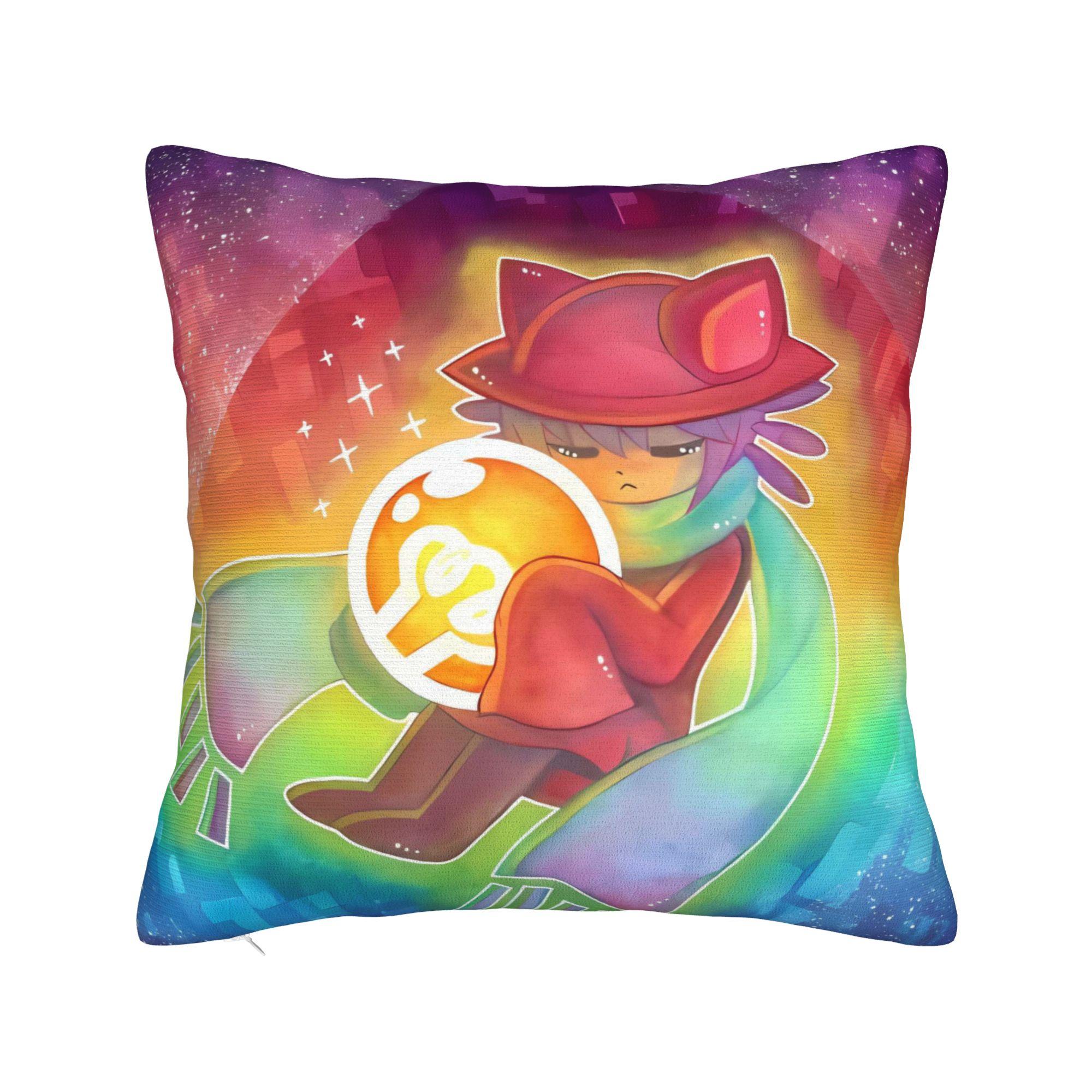 Наволочка OneShot Niko Дизайнерская Наволочка Смешные Наволочки Для Гостиной Кровати Стула 12x12Inch