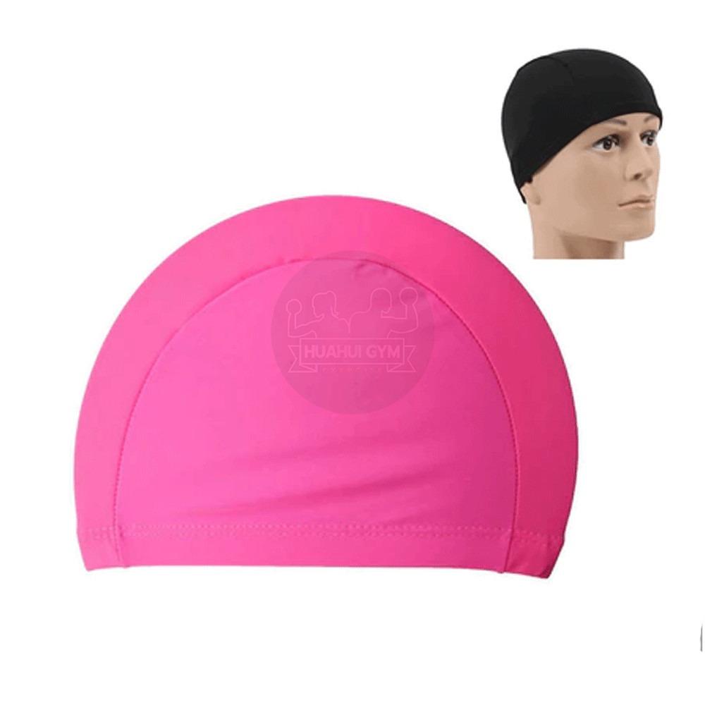 Hot Free Size Swimming Cap High Elasticity Solid Color Bathing Caps Waterproof Comfortable Pool Bathing Hats Swimming Pool