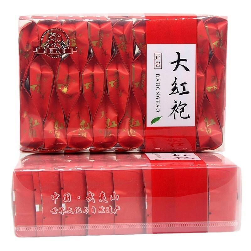 Da Hong Pao Rock Tea Strong Aroma Oolong Cinnamon PVC Box Office Tea