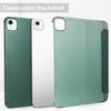 For iPad Air 13 (2025)/(2024) Case PU Leather Smart Tablet Cover Smooth Matte Back, Built-In Pencil Holder