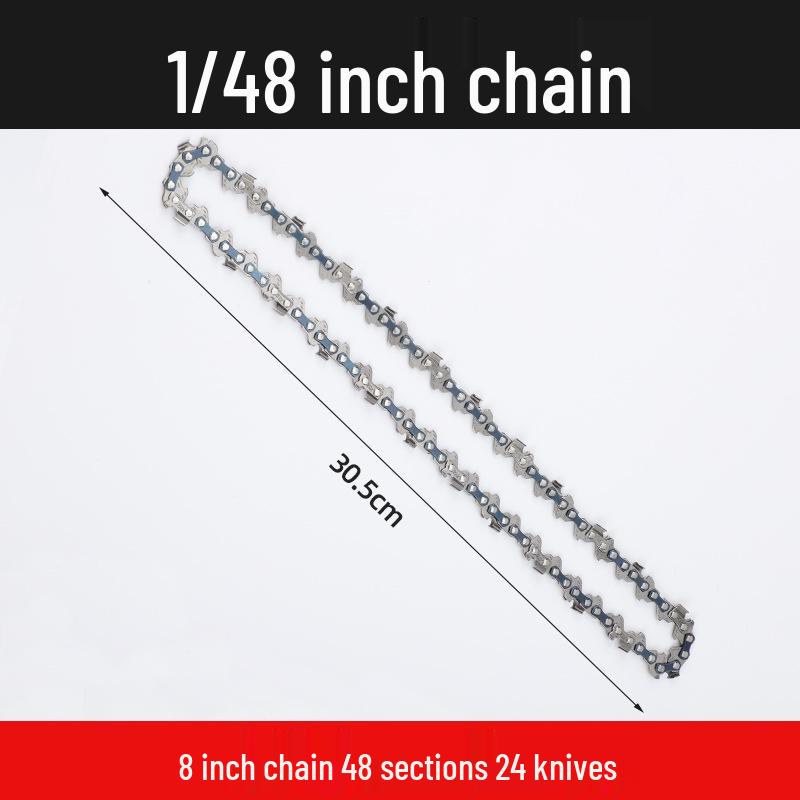Universal Chainsaw Guide Bar & Chain: 4" & 16" for Gasoline & Lithium Electric Saws