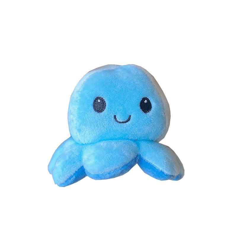 Creative Plush Flip Octopus Key Chain, Flip Octopus Trinket, Bag, Pendant, Keychain, Pendant