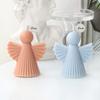Easter Themed Angel Silicone Mold DIY Wax Candle Molds Aromatherapy Making Mould Handmade Festive Theme Ornament