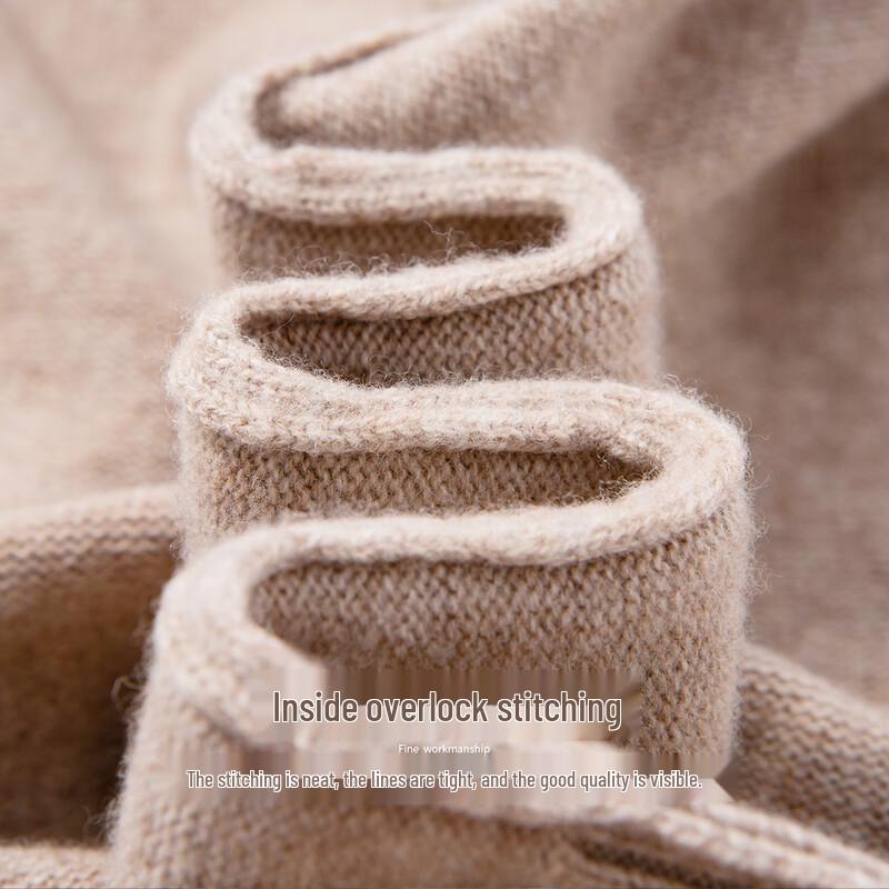 Hodo Men's Heavyweight 100% Wool Half-Zip Pullover Sweater