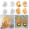 Silicone DIY Moulds Candle Holder Mold Ramada Theme Candlestick Molds Silicone Mould Suitable for Making Candle Holder