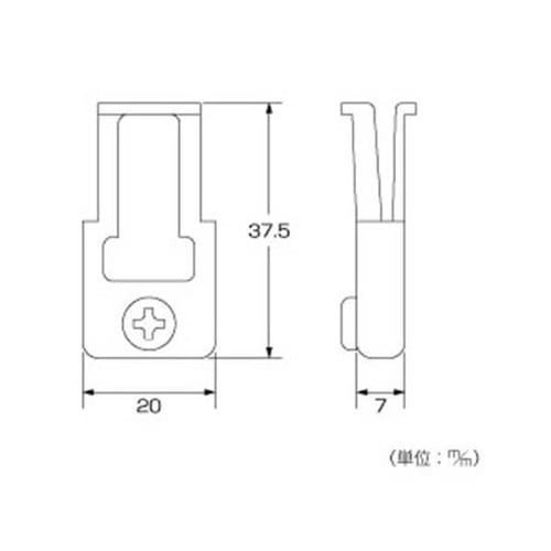Hi-Logic Screen Door Vibration Stopper YKK HHX0023