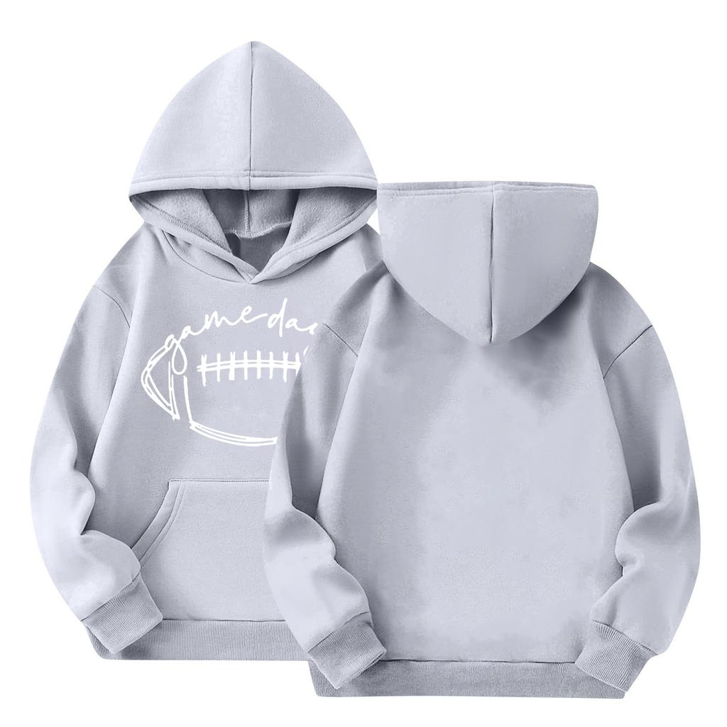 Cute Hoodies For Teen Children Trendy Preppy Hooded Sweatshirts Oversized Long Sleeve Shirts Clothes For Children
