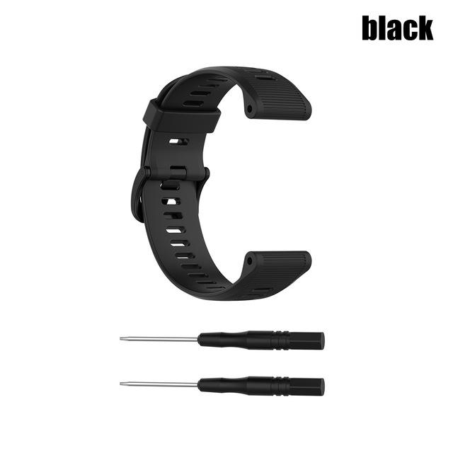 

Ремешок для смарт-часов Garmin Forerunner 945 935, браслет для часов 22 мм, силиконовый ремешок для часов Garmin fenix 7 5 6 Pro, браслет Correa For Forerunner 935 чёрный