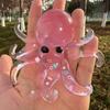 Sugar Filled Glitter Octopus Squishy Simulation Stress Relief Toy  For Stress Anxiety Relief