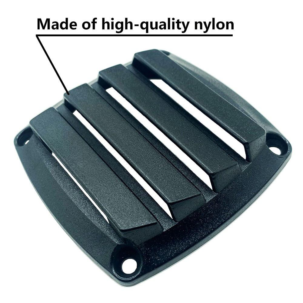 Square Marine Boat Air Vent Strong Wind Grill Ventilation Ducting Camper