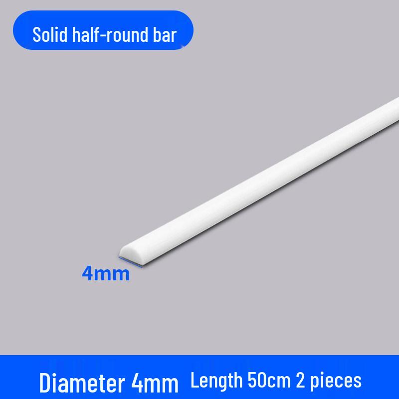 DIY Sand Table Model Kit: ABS Rods, Glue Sticks, Half-Round & Square Tubes