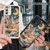 Phone Case: 2D Flat, Suitable for Samsung Galaxy A34 A35 M05 M06 S20 S22 S21 FE Plus 5G Protective Case, Starry Sky Castle, Perfect Christmas and Hall