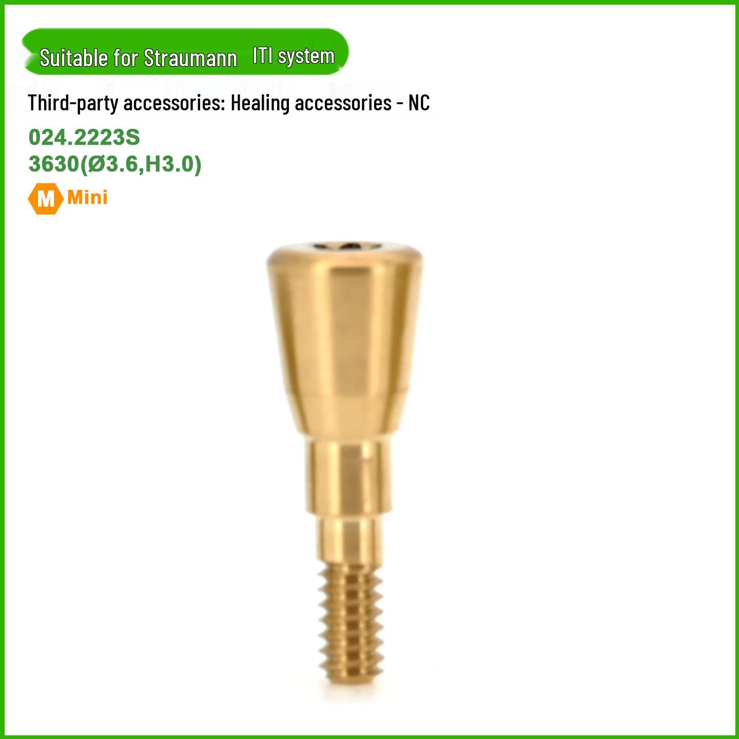 Universal Healing Abutment Base for Straumann ITI Dental Implants by Chuangying