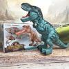 Electric Toy Big Dimension Walking Spray Lay Eggs Dinosaur Robot Featuring Light Sound Mechanical Dinosaurs Model Playthings