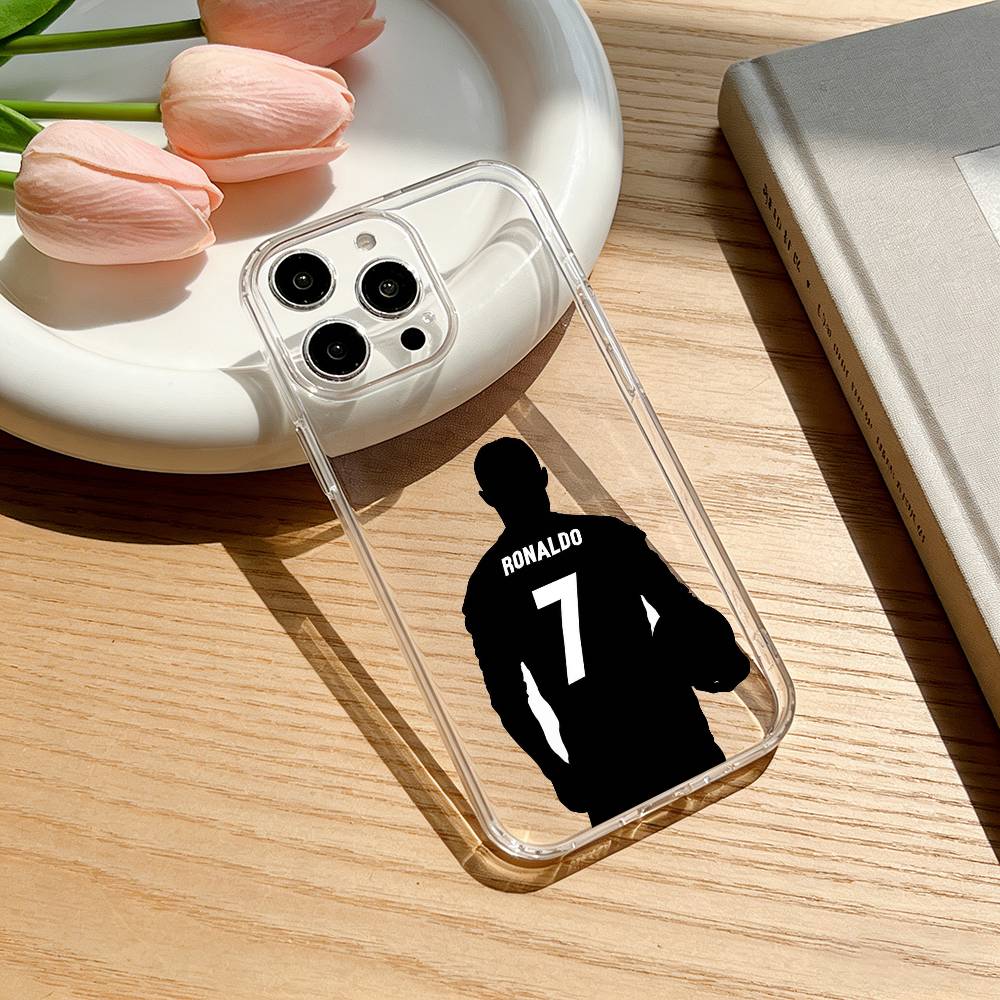 

Soccer Icon No Phone Case For iPhone 17 16 15 14 13 12 11 Mini Pro Max Plus Transparent Cover iPhone17PRO