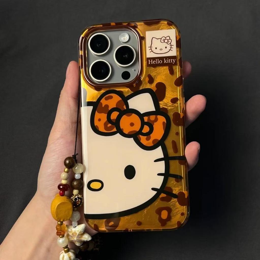 Half Hello Kitty for iPhone16promax Phone Case 11 for Animation iPhone