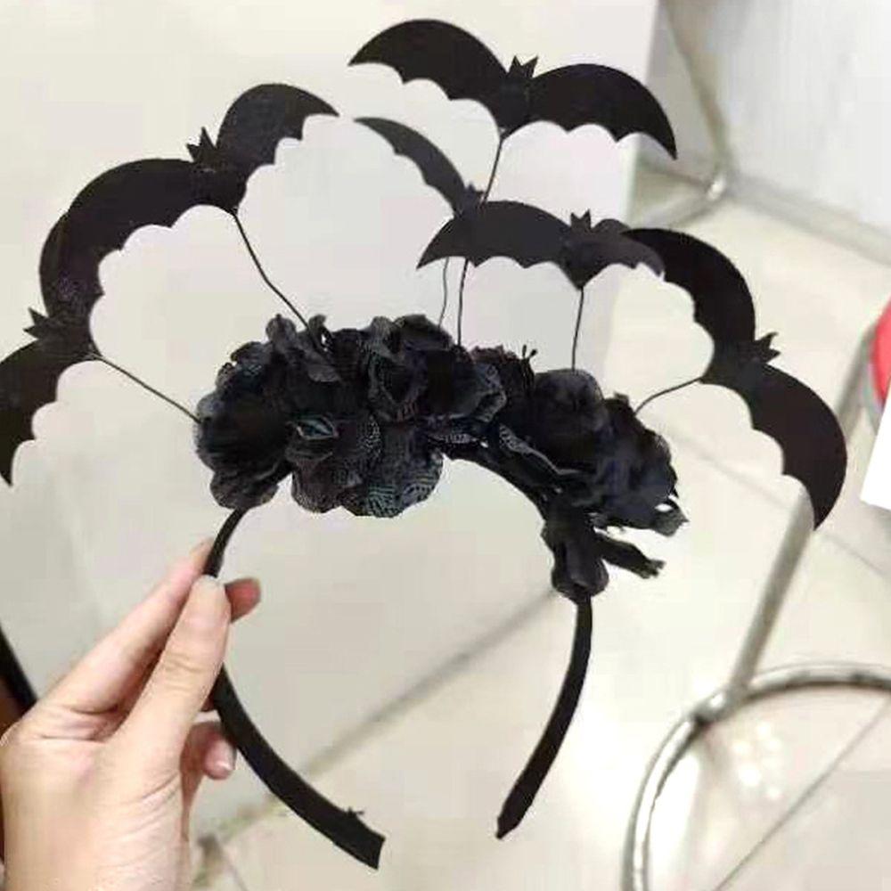 Kids Adult Masquerade Hair Accessories Festival Cosplay Decoration Halloween Headband Bat Headband