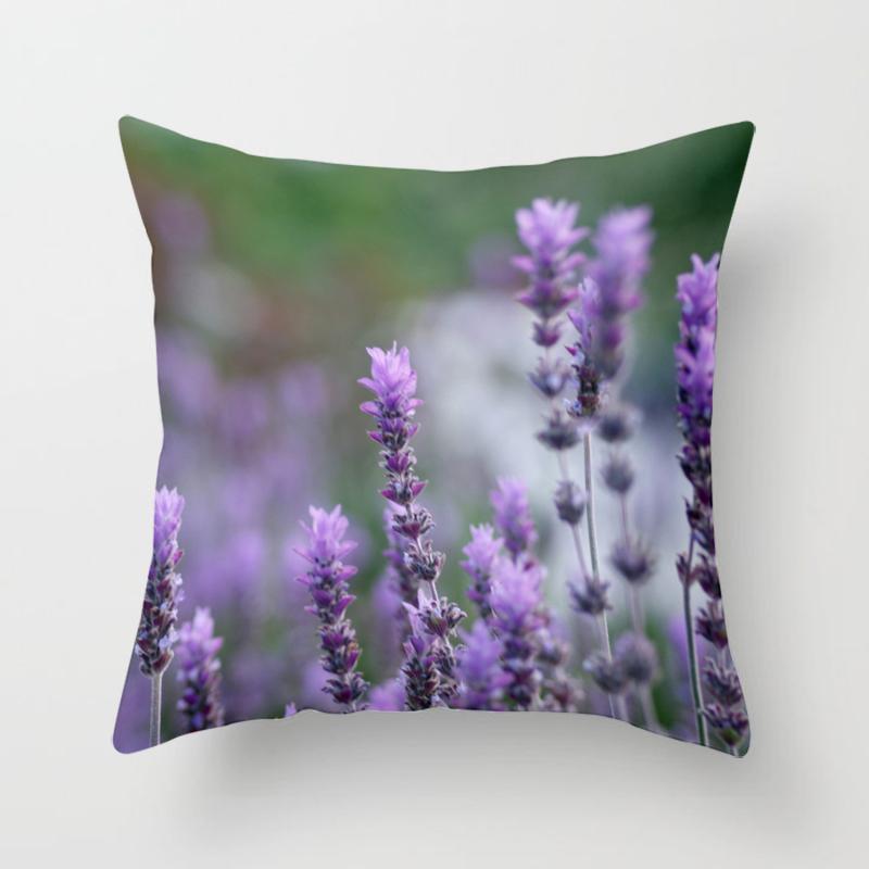 

Квіткова серія Квадратна наволочка Автомобіль Диван Офісне крісло Наволочка Проста прикраса для дому Наволочка 40X40CM