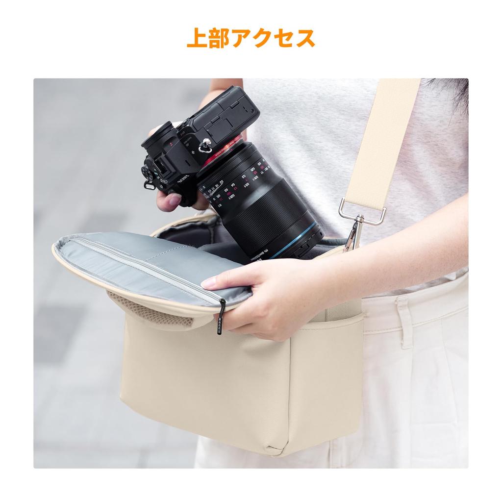 Concept Camera Shoulder Stylish Camera Shoulder DSLR Camera with Camera Camera Item Storage Photography Compact K&F Bag, Bag, Bag, Bag, 5L, Dividers,