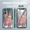 Cartoon Anime Phone Case for iPhone 15 14 13 12 11 Samsung Galaxy S23 S22 A52 A52S Soft Full Protection Square Liquid Silicone Cover