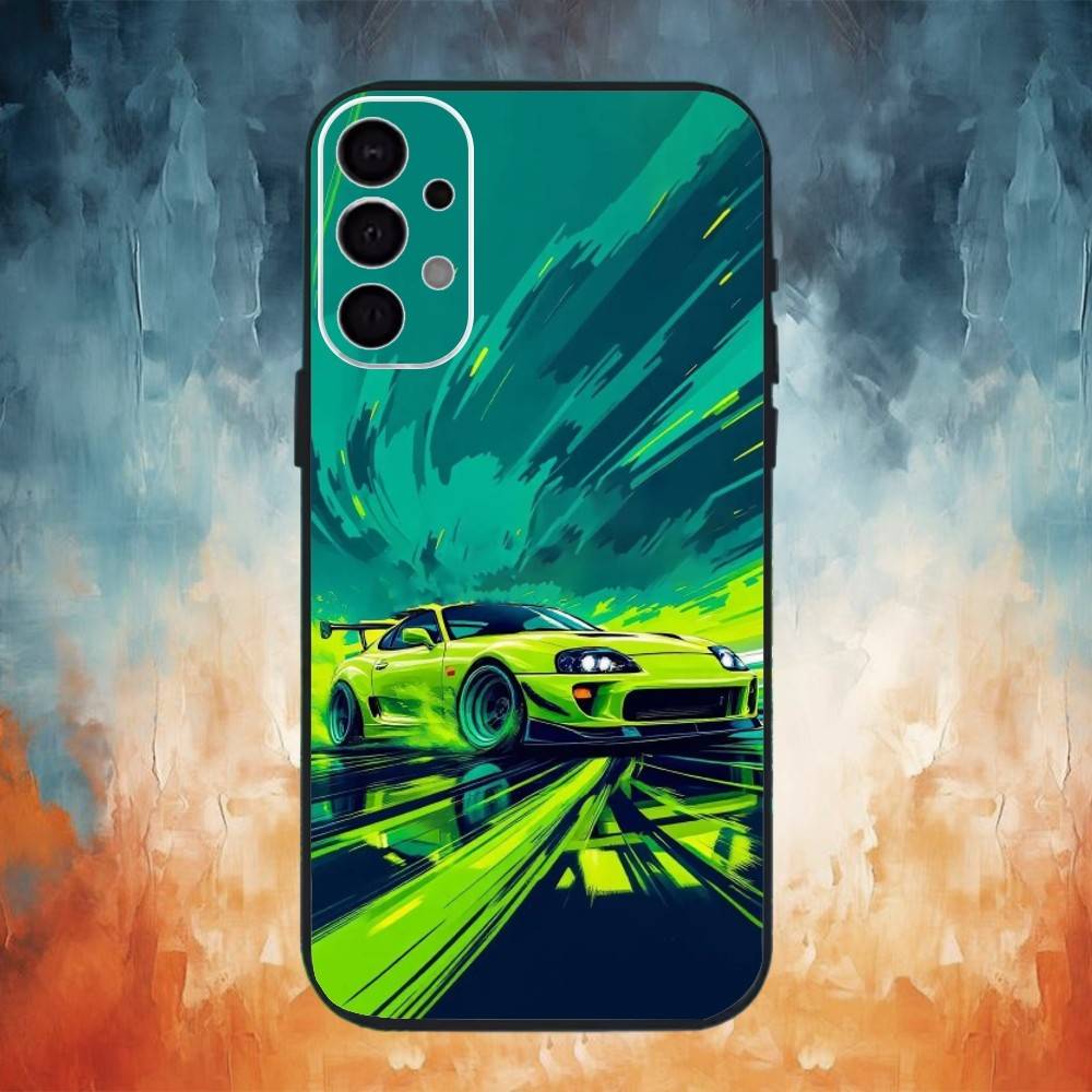 Cool s-u-p-r-a-MK 4 Car Phone Case For Samsung S26,25,24,23,22,21,20,30,Ultra,Plus,Fe,Lite Black Shell