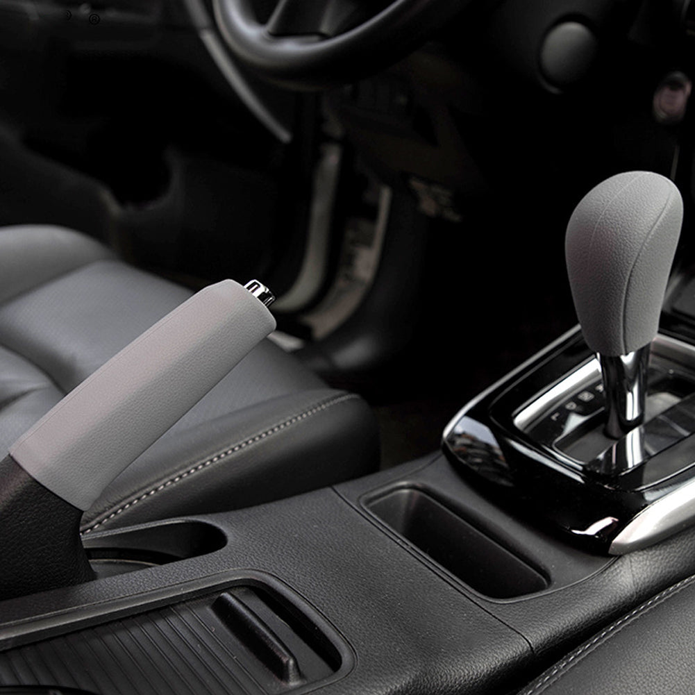 Silicone Car Case Gear Head Shift Collars Shift Knob Grips Cover Shift Lever Decoration For Nissan LIVINA SYLPHY TIIDA TEANA