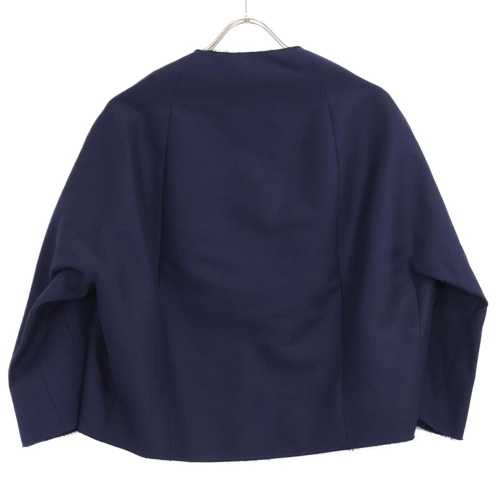 MARNI Excellent condition collarless Jacket 38 NavyUsed