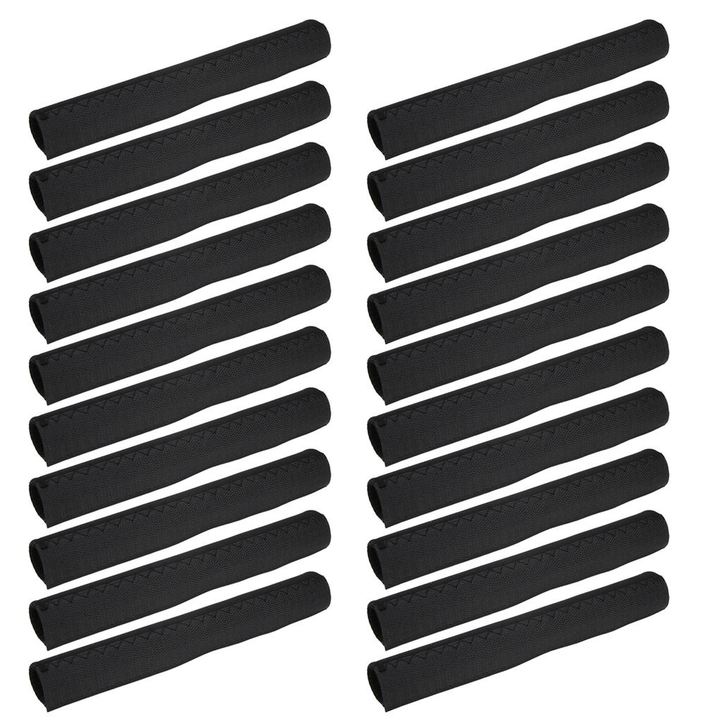 20Pcs Mountain Bike Frame Protective Casing Chain Chainstay Hook&loop for Cycling