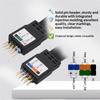 20cm 30cm 50cm 9Pin Header Computer Motherboard Front Extension Cable For PC Motherboard Power Switch Restart Hard Drive