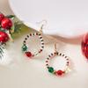 1 Pair of Festive Christmas Tree Earrings, Fashionable Women's Snowflake Earrings Gifts. Dangle Earrings Luxurious Style, Perfect for Holiday Parties