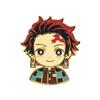 Demon Slayer Pins Tanjiro Metal Brooch Anime Cartoon Badge for Clothes Bags Accessories Pins