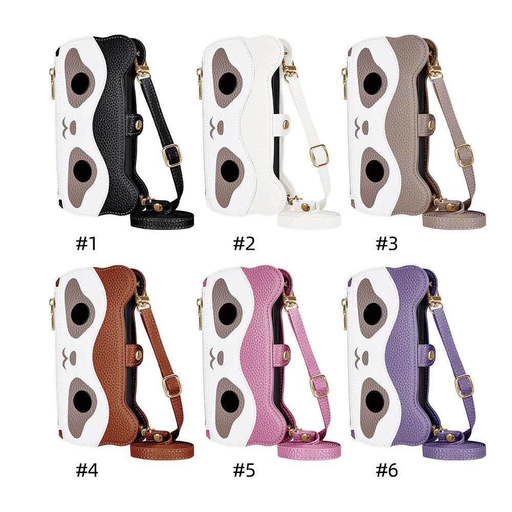 Husă tip oglindă flip pentru telefon Infinix Hot 50 Pro Zero40 Smart9