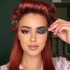 1/2/4Pcs Eyeshadow Stencil Tool Washable Reusable Eyeshadow Assistant Eyeshadow Drawing Guide Card Professional Eyeshadow Mapping Template
