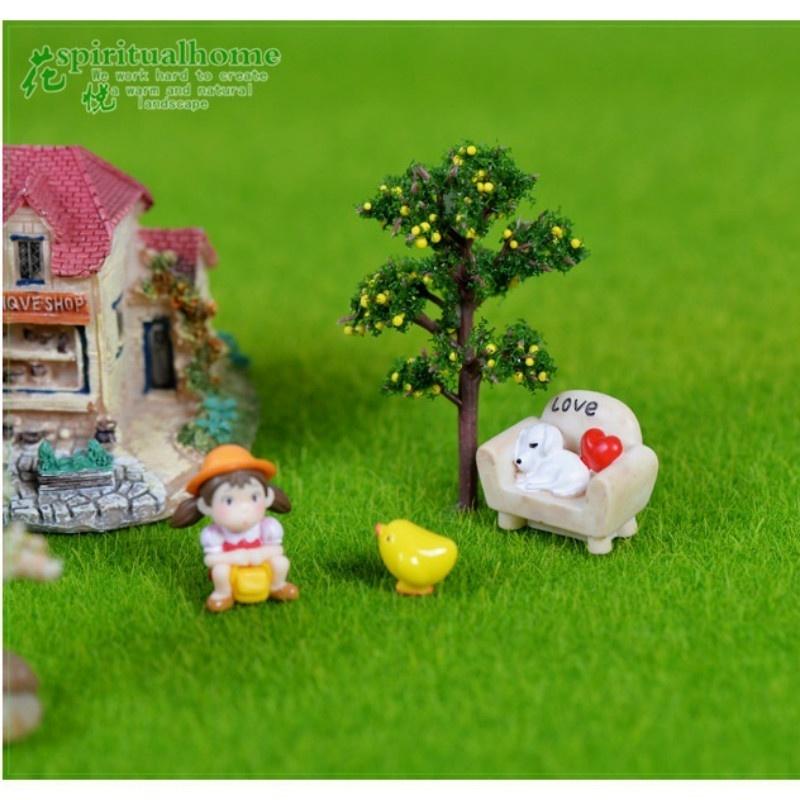 Moss Micro Potted Landscape Ekologická láhev Masitá dekorace Příslušenství pro psy Pohovka Materiál sedáku