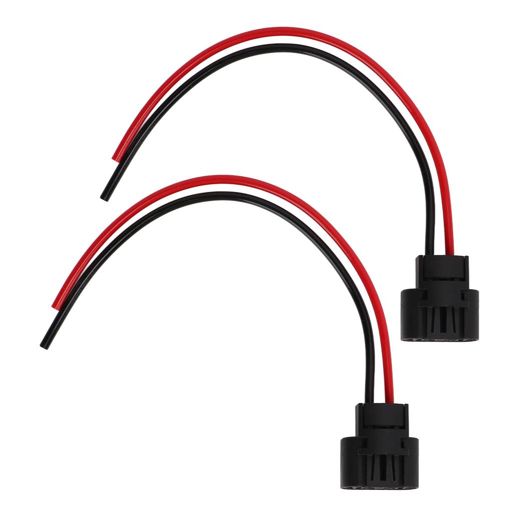Headlight Harness TK‑306 H16 Plastic Female with Wire Bulb Base Female Connector