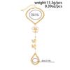 SHIXIN Exquisite Sweet Butterfly Tassel Flower Finger Bracelet Women Vintage Charm Drip Oil Floral Ring Bangle Jewelry Gift 2026