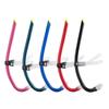 Training Headstrap Support Dry Top Snorkel Tube Comfortable Mouthpiece One-Way Purge Valves for Pool Open Water Swimming