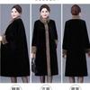 Mom's Winter Thickened Imitation Mink Jacket Long Fashionable and Noble Middle-aged Women's Imitation Fur Coat