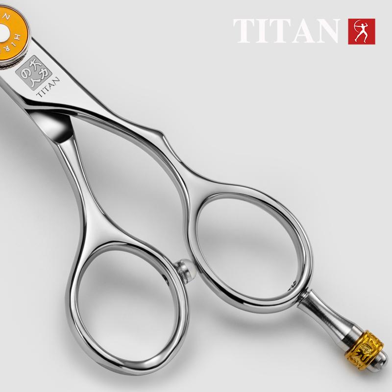 TITAN Professional Hair Scissors Barber Scissors Cutting Thiinning 6inch 440c Steel