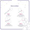 145 Pieces Balloon Arch Set White and Gold Party Decoration for Wedding Engagement Birthday Graduation and Other Occasions