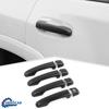 For 4Runner 2010-24 MATTE BLACK Exterior Door Handle Bezel Cover Trim Decor Kit