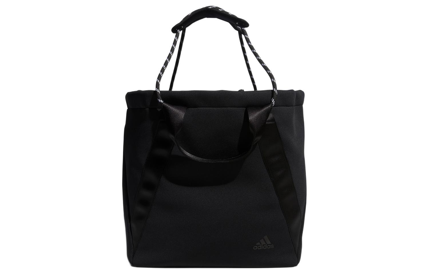 

Adidas Polyester Tote Bag, Shopping Bag, Shoulder Bag, Handbag Regular Unisex Black H64755