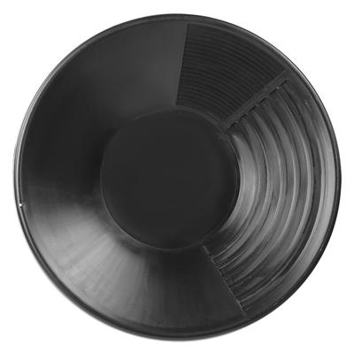 Multifuction Black Plastic Gold Mining Pan Rushing Sifting Classification Gold Tool